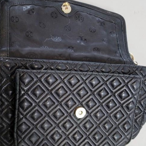 TORY BURCH Marion Qualified Shoulder Bag in Elegant Black - Picture 8 of 9